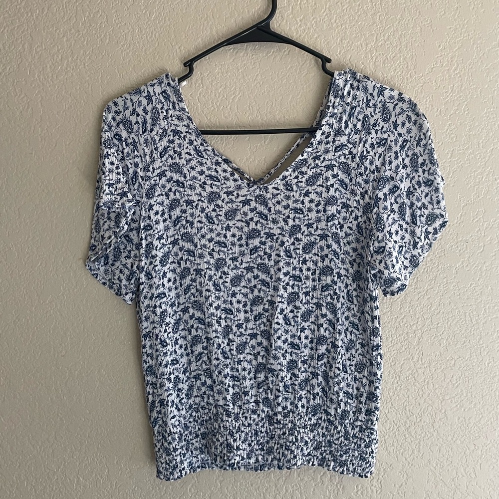 Women’s floral blouse